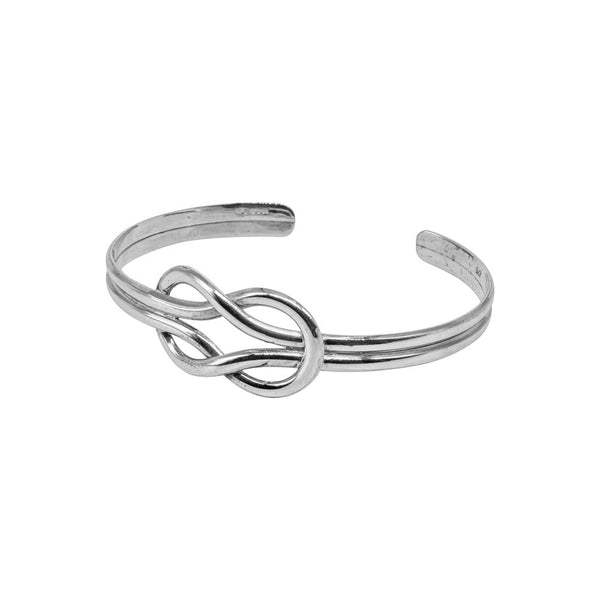 REEF KNOT 925 STERLING SILVER BANGLE WHOLESALE