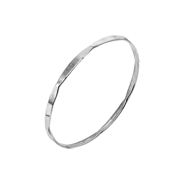 FACETED 925 STERLING SILVER BANGLE WHOLESALE