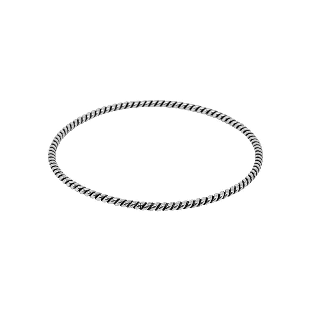 COIL 925 STERLING SILVER WHOLESALE BANGLE